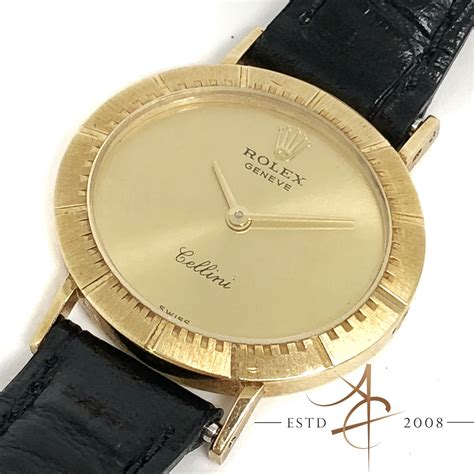 celini rolex whte lgold ladies|ladies Rolex cellini vintage.